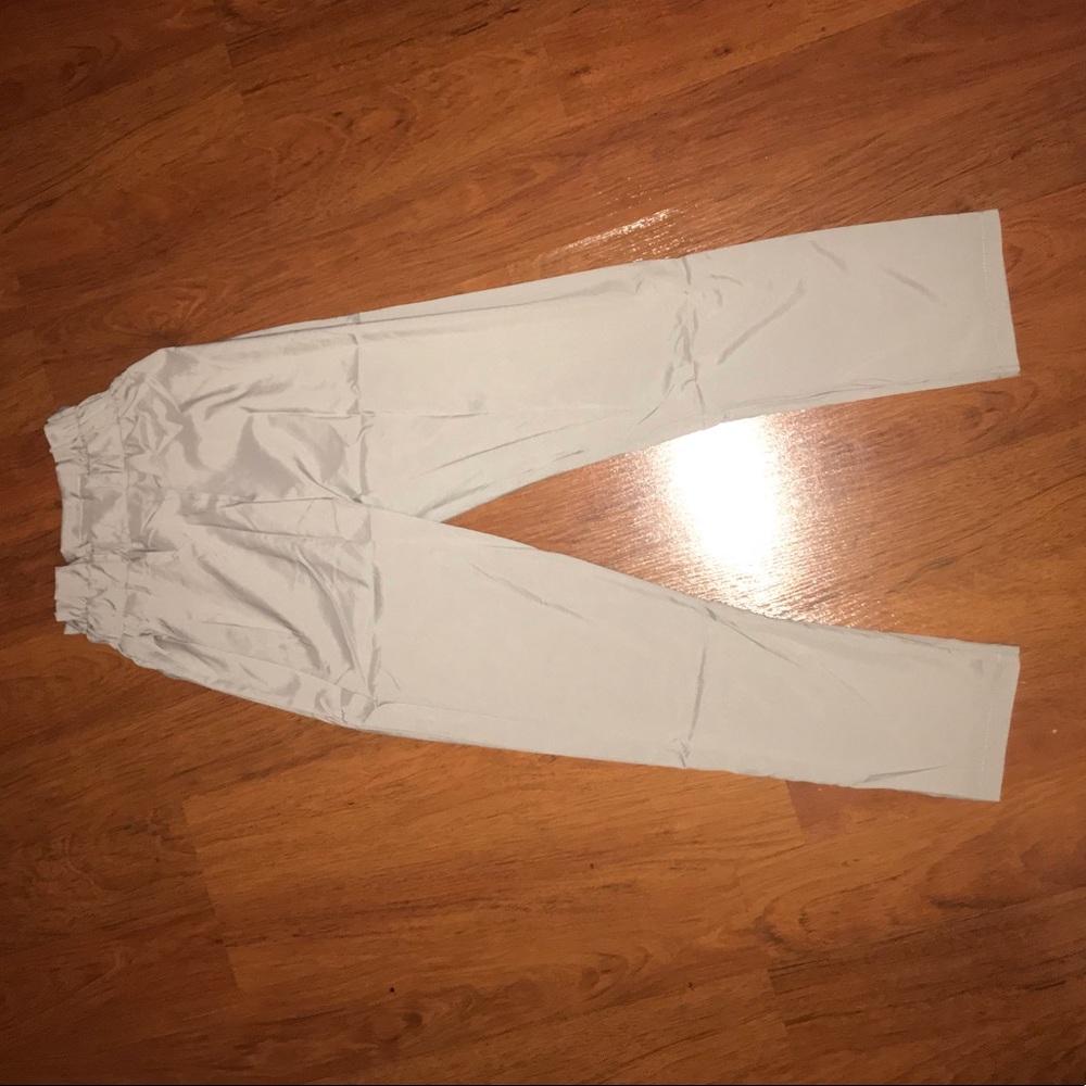 Gray slacks